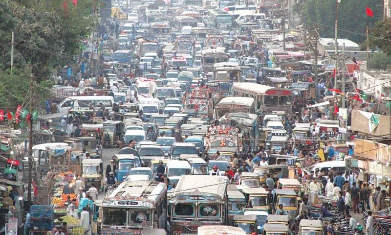 Protest on M.A Jinnah Road Karachi