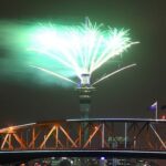 Auckland New Zealand welcomes the New Year 2019