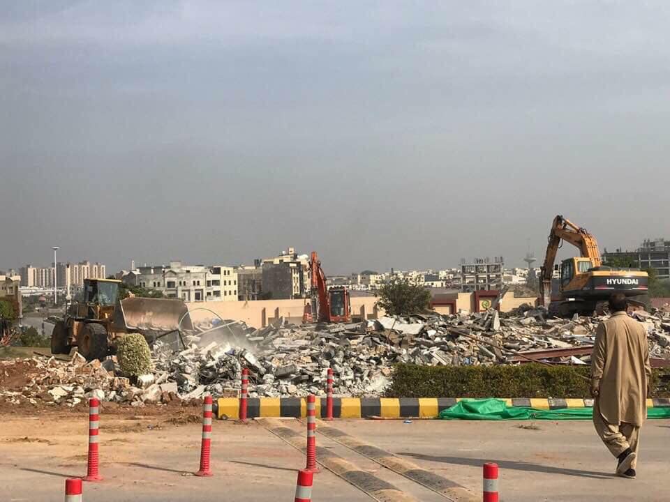 CDA Operation at Bahria Enclave and Kurri Road