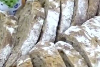 Bakery In Finland Making Bread Using Ground Cricket Flour