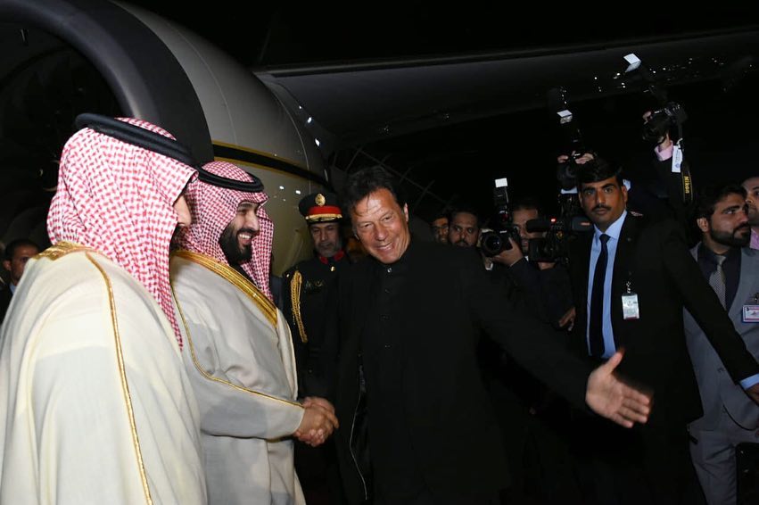 One on One Meeting between PM Khan and His Royal Highness Prince Mohammad bin Salman
