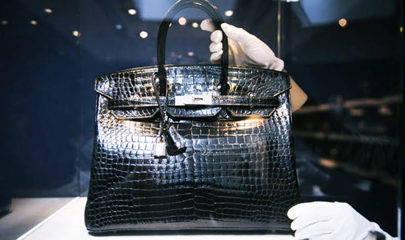 Blue Crocodile Hermes Birkin Handbag – $150,000