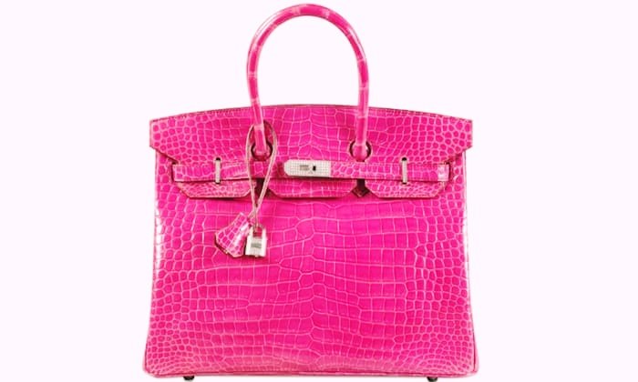 Fuchsia Diamond-Studded Hermes Birkin – $222,000