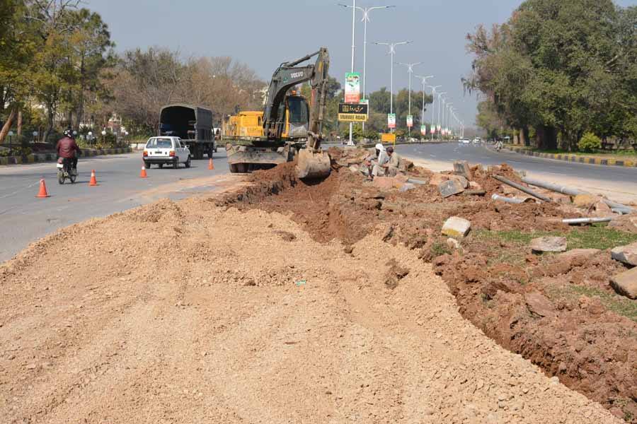 Construction of Protected U-turn started: CDA