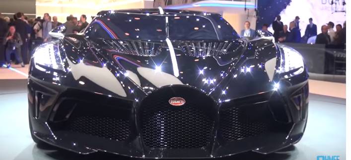The price set for Bugatti La Voiture Noire is €16.7 million