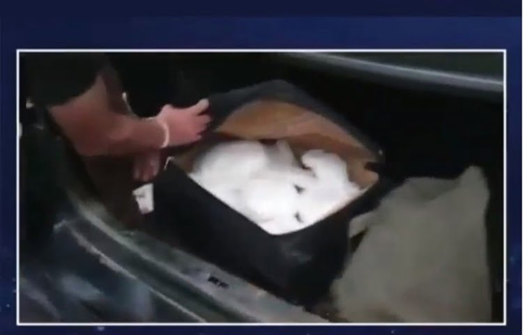 40 kg crystal meth was kept hidden in an old car trunk 