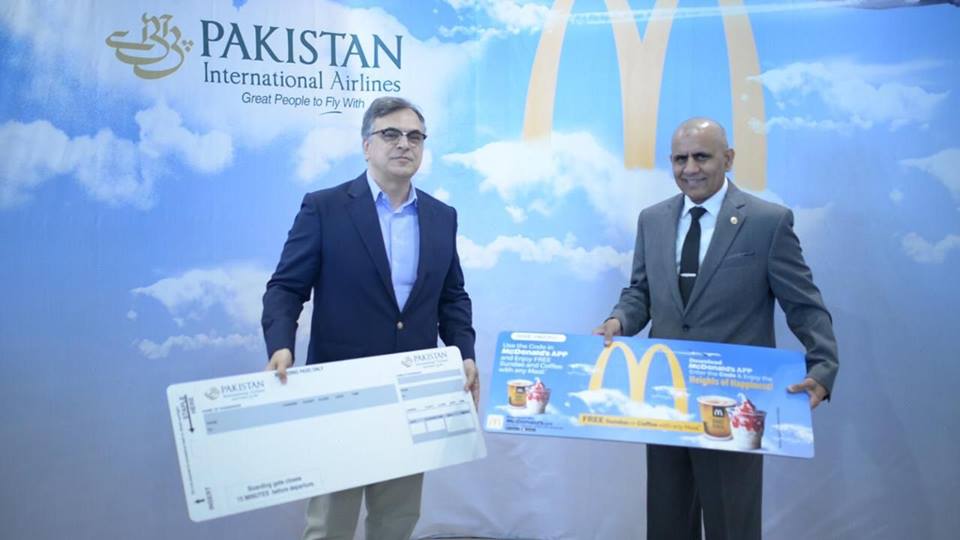 PIA and McDonald's sign MoU