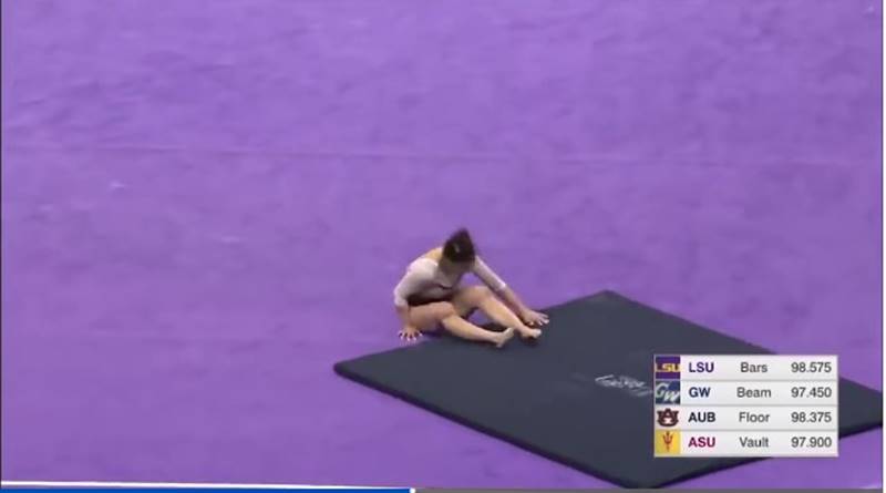 US Gymnast Sam Cerio Breaks Both Legs in a Gruesome Fall