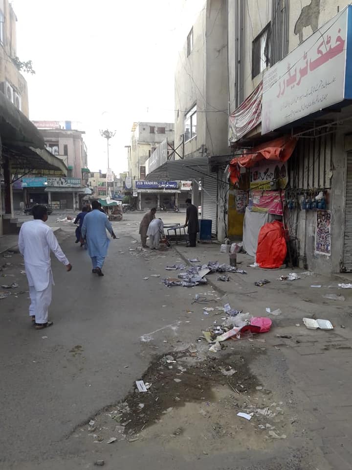 CDA conducts Anti Encroachment operation in G-9 Markaz