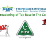 Broadening of Tax Base in The Country by FBR