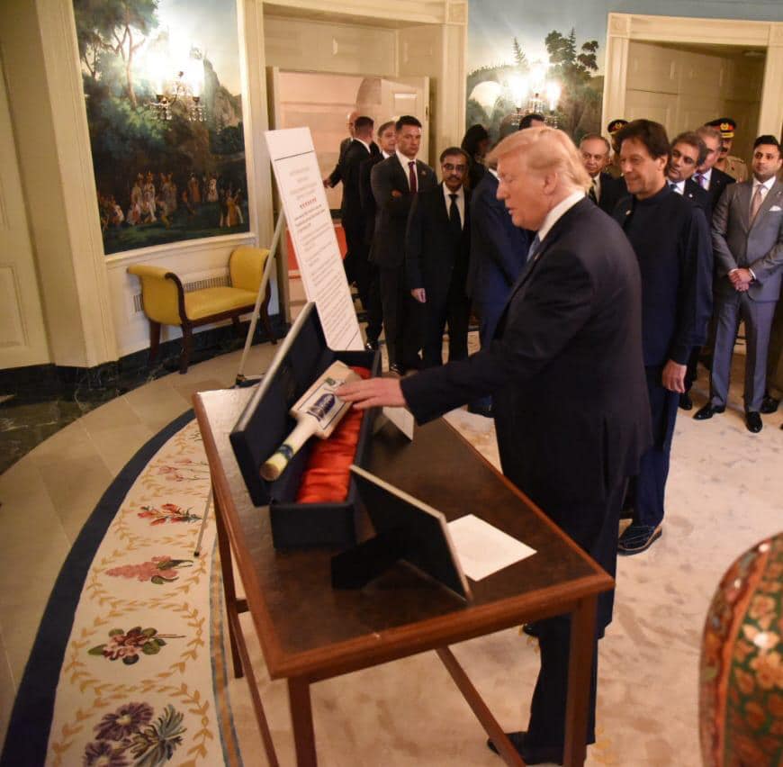 PM Imran Khan meets US President Donald Trump at White House