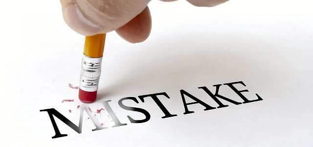Mistake is the first step to success