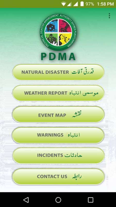 KP govt launches 'Emergency Alert PDMA KP' app