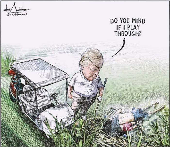 Viral Trump Cartoon 
