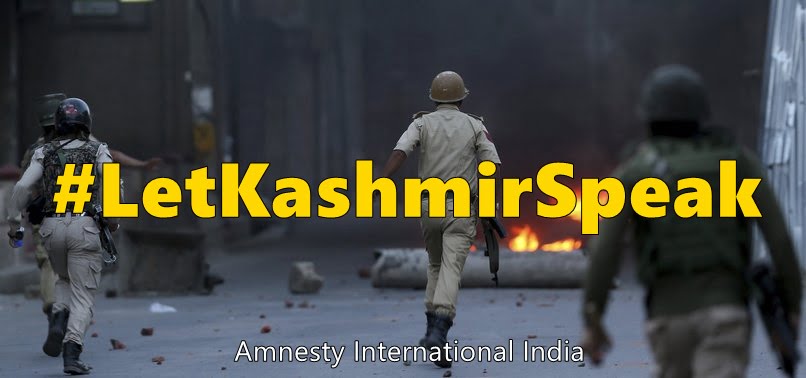 Amnesty International launches campaign #LetKashmirSpeak
