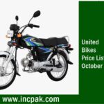 United Bikes Price List Update October 2019