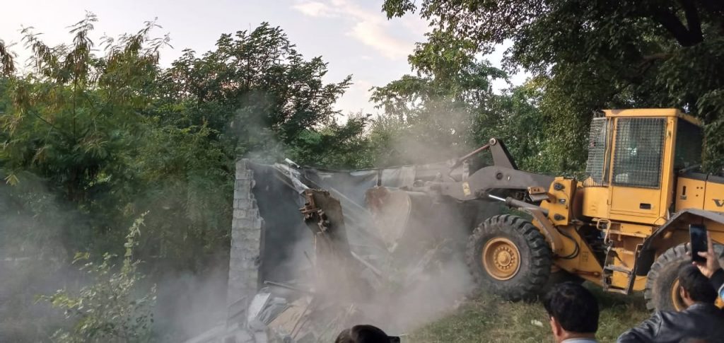 Anti Encroachments Operations in the Capital city