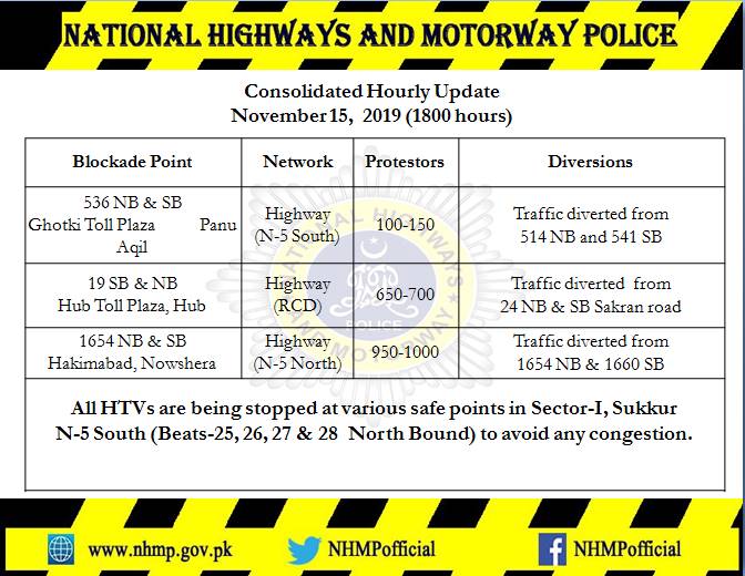 NHA issues Travel Advisory 