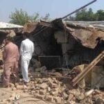 Anti encroachment operation at Bari Imam