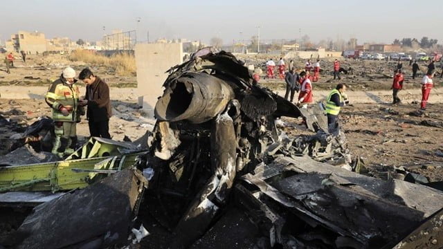 Plane crash Iran