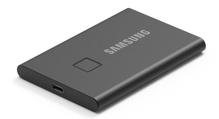 Samsung Fingerprint SSD T7 Touch