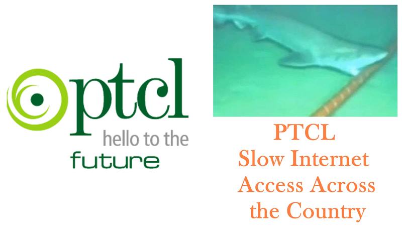 PTCL slow internet