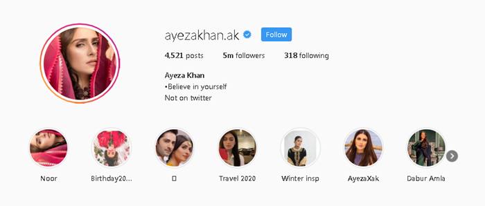 Ayeza Khan followers followers Sajal Aly Sajal Ali Aiman Khan Mahira Khan Minal Khan