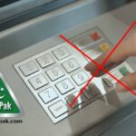 Precautionary measures ATM Machine Coronavirus Masks Gloves