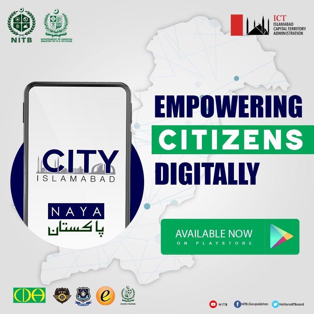 ICT Administration launched 'City Islamabad' mobile app