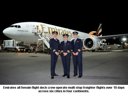 Emirates acclaims the women flying high in aviation