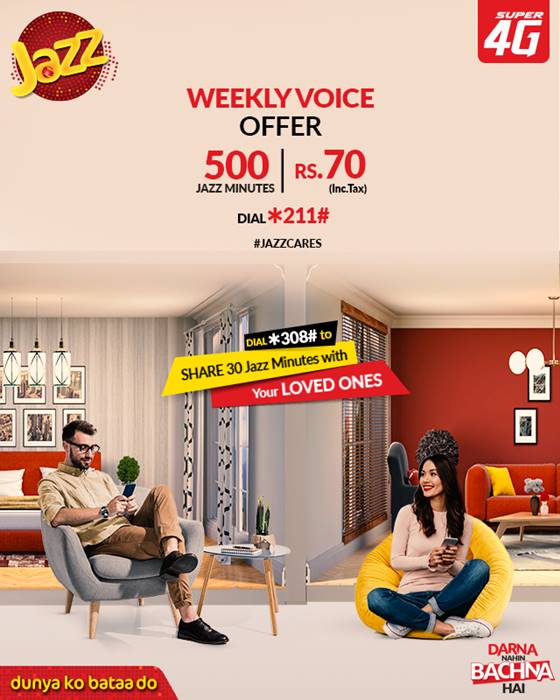 Jazz Weekly Voice Offer Package