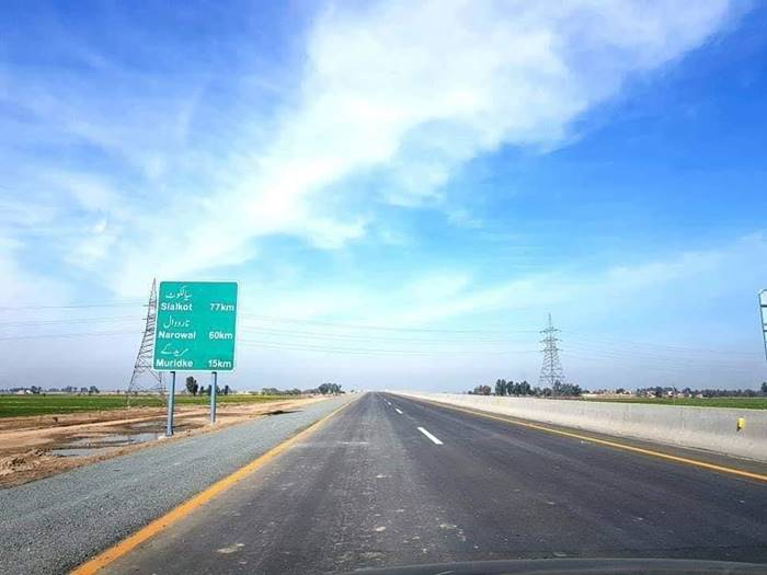 Sialkot Lahore Motorway M11 Islamabad Daska Sambrial