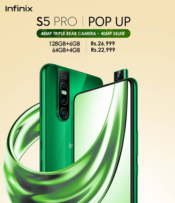Infinix S5 Pro Price Pakistan Specifications Price Pop-up Selfie Camera Color Battery Android
