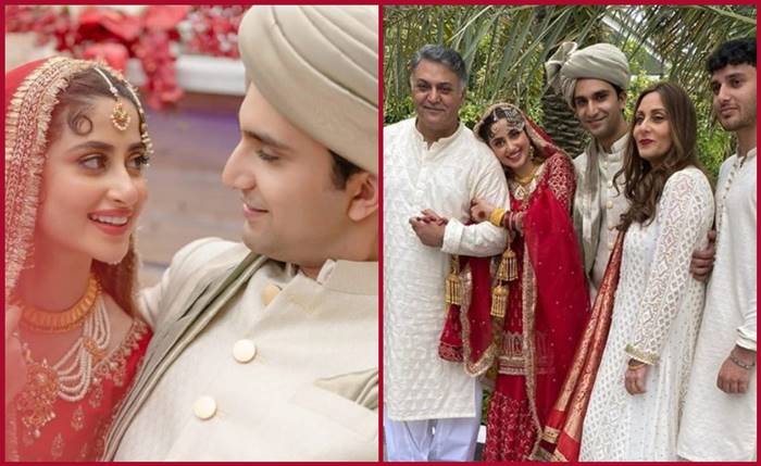 Sajal Ali and Ahad Raza Mir Wedding pics Sajal Ali Sajal Aly Ahad Raza Mir Sajal and Ahad Wedding pics Sajal and Ahad