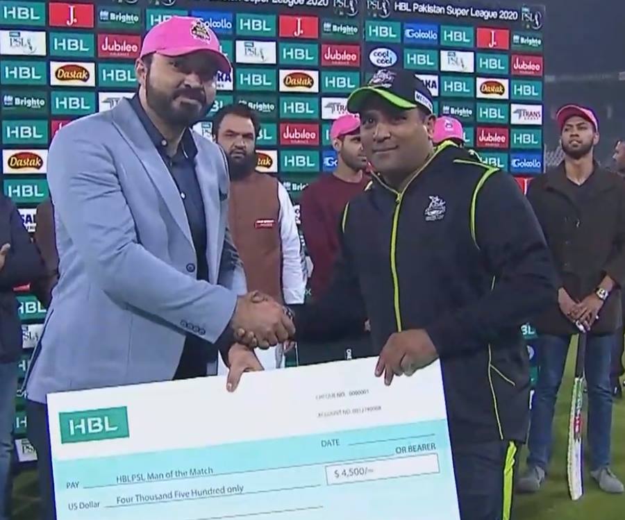 Samit Patel is the Man of the Match -  MATCH 21 LQ Vs QG 