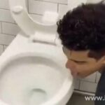 Coronavirus challenge Man who licked toilet bowl now fighting for life