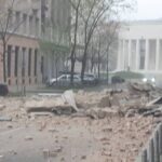 56 Magnitude Earthquake hits Zagreb Croatia