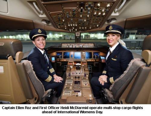 Emirates acclaims the women flying high in aviation