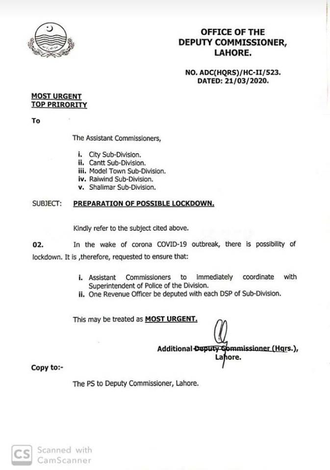 Coronavirus Punjab Lockdown COVID-19