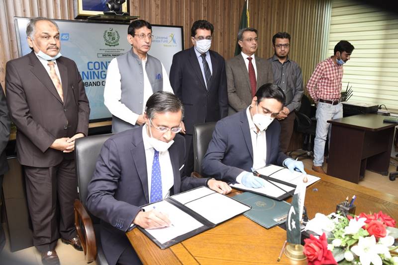 USF awards contract to Telenor Pakistan for providing hi-speed Broadband in Sanghar 