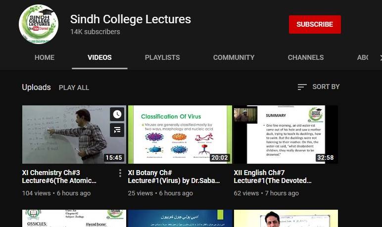 Sindh Online Learning