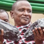 Tanzanian miner becomes a millionaire after finding Tanzanite stones