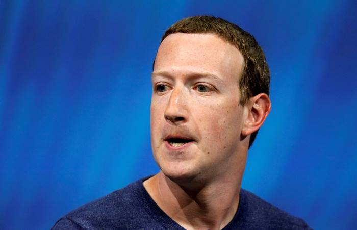 Facebook employees Mark Zuckerberg