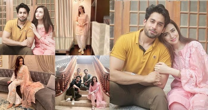 Sana Javed and Bilal Abbas Khan