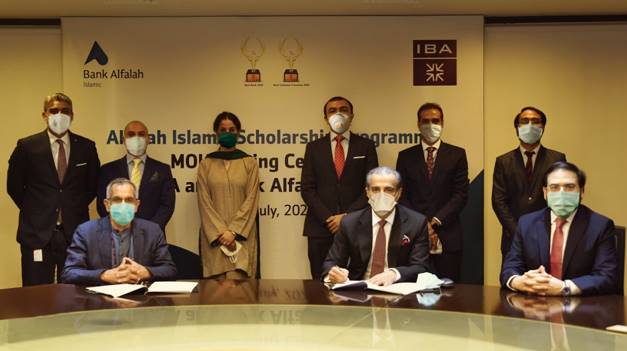 Bank Alfalah Islamic and IBA launch scholarship fund