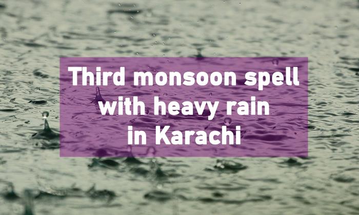 Weather Karachi, Karachi rain, Thunderstorms