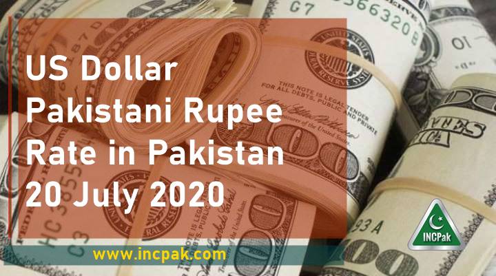 USD to PKR Dollar Rate Pakistani Rupee