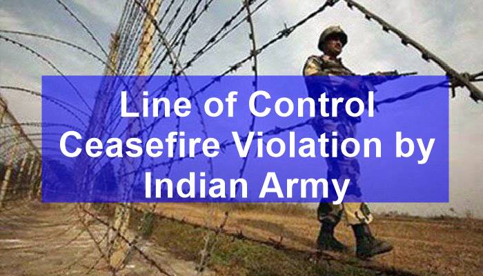 Indian Army unprovoked ceasefire violation five civilian injured along LoC