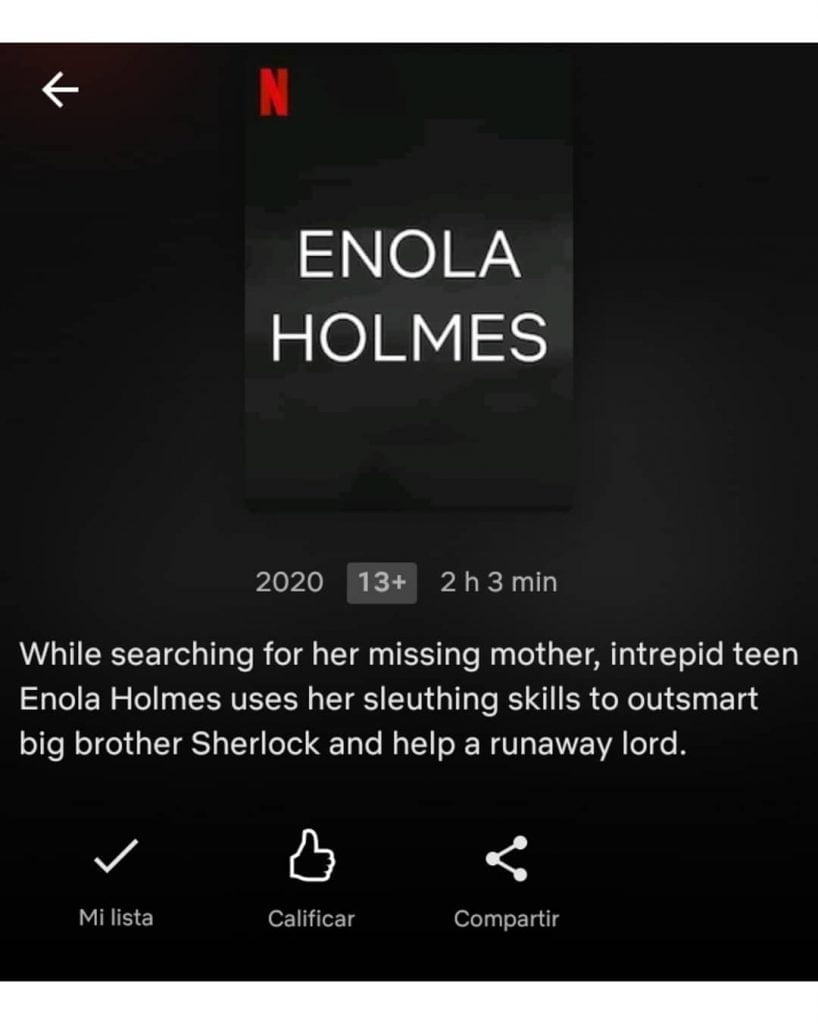 Enola Holmes