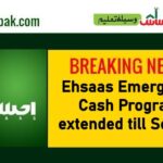 Ehsaas Emergency Cash Payments Ehsaas Emergency Cash Program